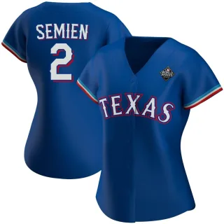 Women's Replica Royal Marcus Semien Texas Rangers Alternate 2023 World Series Jersey