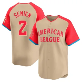 Youth Limited Cream Marcus Semien Texas Rangers American League 2024 All-Star Game Jersey