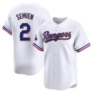 Youth Limited Gold Marcus Semien Texas Rangers White 2024 Collection Jersey