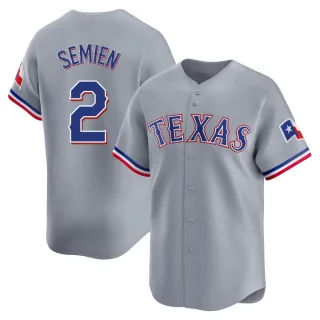 Youth Limited Gray Marcus Semien Texas Rangers Away Jersey