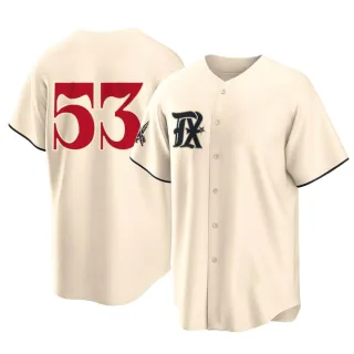Youth Replica Cream Adolis Garcia Texas Rangers 2023 City Connect Jersey