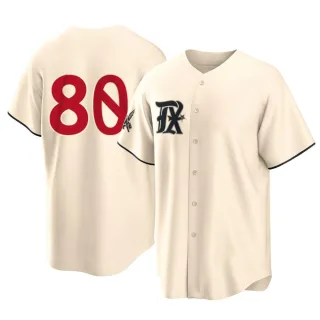 Youth Replica Cream Kumar Rocker Texas Rangers 2023 City Connect Jersey